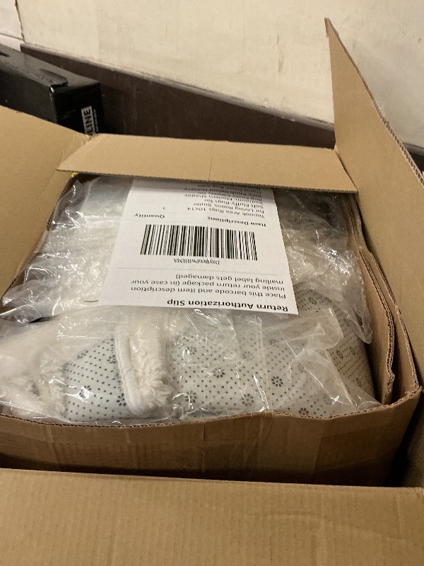 Photo 1 of Tepook Area Rugs 10x14 for Living Room, Super Soft Fluffy Rugs for Bedroom, Modern Shaggy Rug Fuzzy Carpets for Kids, Plush Indoor Nursery Home Decor Rug with Non-Slip Bottom, Cream White