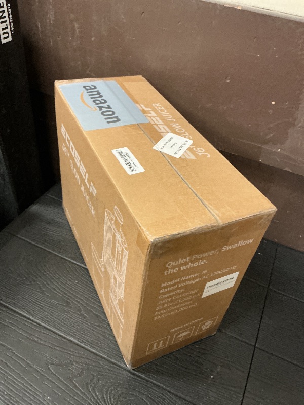 Photo 1 of ECOSELF Cold Press Juicer with 3 Filters (For Juice/Sorbet/Nut Milk), Juicer Machines With 6.0" Wide Mouth Hopper, Self Feeding & Hands-Free Design, Upgraded Motor, Juicer for Family Gathering Party