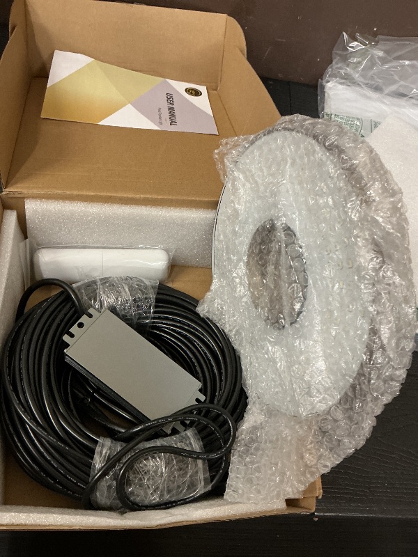 Photo 1 of Goldlife Pond Fountain Aerator Lights, 200W RGBW 20000LM 160LED Fountain Light With 100FT Power Cord, IP68 Waterproof Stainless Steel Wireless Sync Control Floating Fountains Pump Light for Lake Ponds