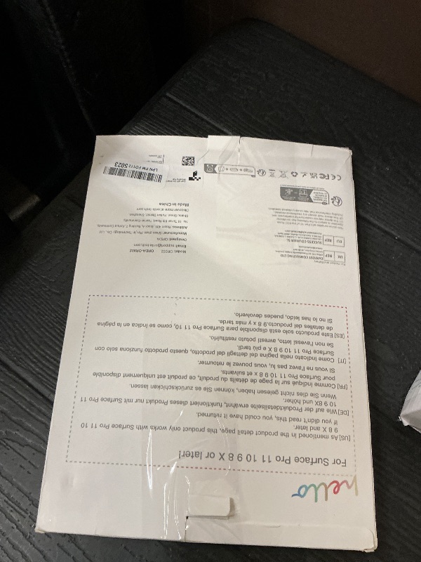 Photo 1 of ORDA for Surface Pro 11 10 9 8 X Keyboard Case,13 Inch Detachable Wireless Bluetooth Type Cover Surface Pro Keyboard with 11-Color Backlit,Multi-Gestures Trackpad,Pen Holder