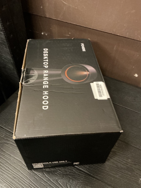 Photo 1 of FOHERE Portable Range Hood, Powerful 3-Speed Suction Desktop Compact Range Hood, Detachable Aluminum Carbon Filter, Desktop Kitchen Exhaust Fan with Large Oil Collection Cup