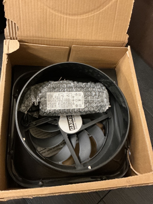 Photo 1 of 10 Inch Inline Duct Ventilation Exhaust Fan 1040CFM Duct Intake Fan High Efficiency Air Quiet Copper Motor for Ducting Vents Bathroom Kitchen Grow Tents Hydroponics