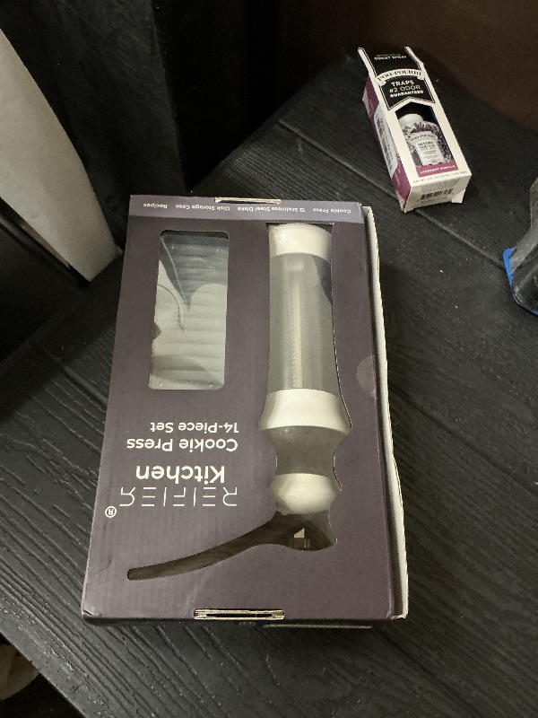 Photo 1 of 14-Piece Cookie Press Set - Upgraded - Stainless Steel Disks & Storage Case - Heavy-Duty Design