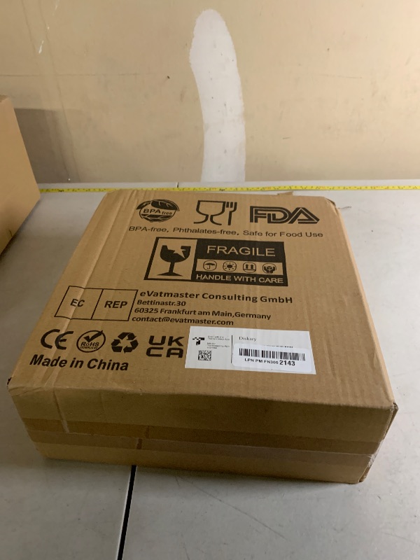 Photo 1 of Diskary Fridge Organizer, Stackable Refrigerator Organizer Bins, Reusable Food Storage Containers, Fridge Drawer Organizer in Home Kitchen, Barbecue Shop, Restaurant, BPA-Free (2 Drawers, Medium)