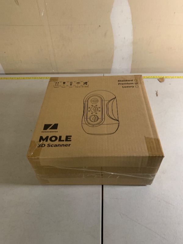 Photo 1 of 3DMakerpro 3D Scanner, Handheld 3D Model Scanners Mole for 3D Printing, 0.05mm Accuracy, 0.1mm Resolution, 10FPS Scanning Speed, Anti-Shake Lenses, Compatible with Win10/MacOS -Premium Kit