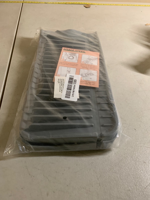 Photo 1 of 24'' Longer Faucet Mat for Kitchen Sink Splash Guard[7° Slope Fast Self-draining][Snap Lock Fit]Kitchen Sink Faucet Mat Splash Guard Kitchen Sink Area Water Splash Guard Behind Faucet Draining Mat