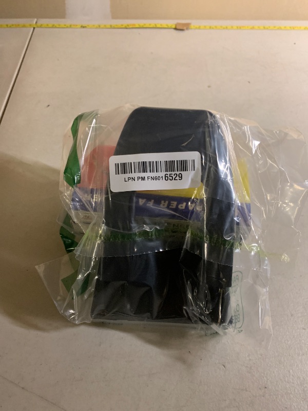 Photo 1 of 2 Hole Punch with 100 Prong Paper Fastener Heavy Duty Paper Two Hole Punchers for Paper File Folder Binder, Padded Handle, 30 Sheet Capacity, Black