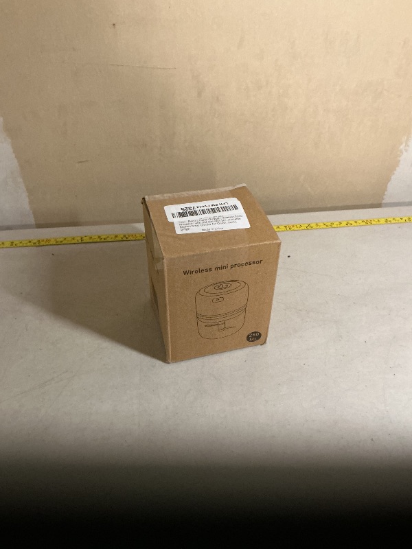 Photo 1 of Electric Garlic Chopper, 250ML Portable Cordless Mini Food Processor, USB Rechargeable Vegetable Chopper Blender for Nuts Chili Onion Minced Meat Baby Food and Spices, BPA-Free (Green)