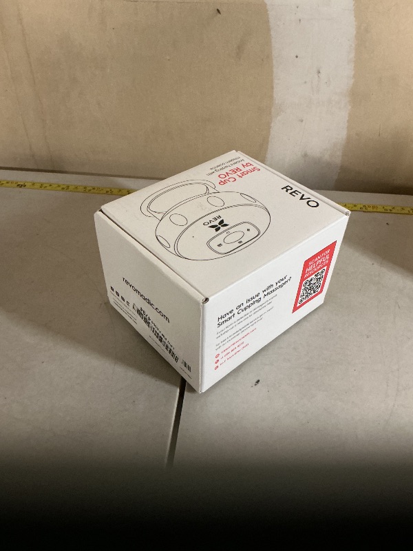 Photo 1 of REVO The Original 4-in-1 Smart Cupping Therapy Massager, Red Light Therapy for Targeted Pain Relief, Knots, Aches, Muscle Soreness, Circulation & Tighter Skin, Portable Cupping Kit