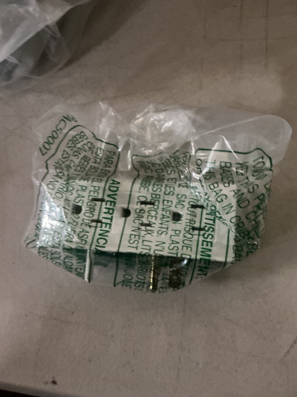 Photo 1 of 6 Outlets Splitter, 6-Outlet with Sliding Safety Covers, Grounded Side Access Outlet Extender Wall Tap, 3-Prong, Multiple Plug, Vertical Power Strip, White Adapter, 125V 15A 1875W