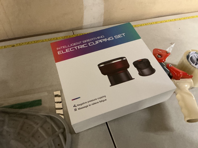 Photo 1 of UBALANCE Smart Cupping Therapy Set - Cellulite Massager with 6 Massage Cups, Portable Electric Device for Enhanced Blood Circulation, Reduced Cellulite, and Muscle Soreness Relief?Red?