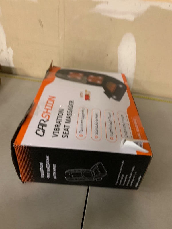 Photo 1 of CARSHION 10 Vibrating Massage Nodes Back Massager Chair Pad for Pain Relief Home Office Use