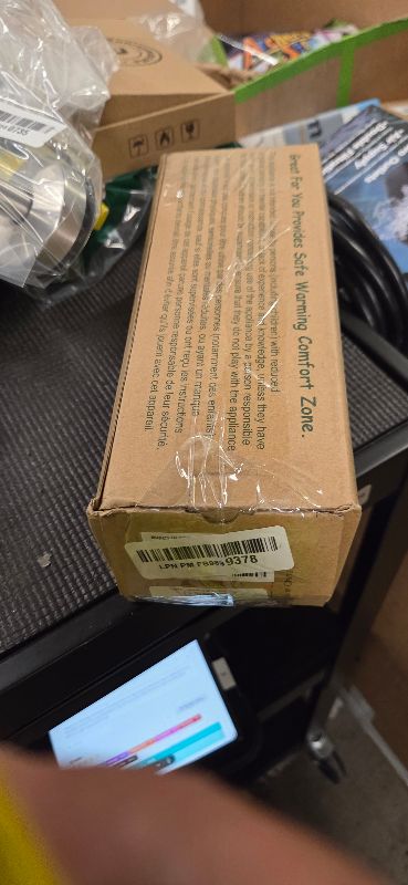 Photo 1 of Deepsoon Heating Pad,Electric Heating Pads for Back,Neck,Abdomen,Moist Heating Pad for Shoulder,Knee,Arms,Legs,Dry/Moist Heat & Auto Shut Off,Christmas Gifts for Men and Women,Light Gray,24x12 Inch