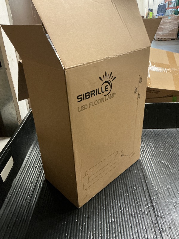 Photo 1 of SIBRILLE 36W LED Tree Floor Lamp, Dimmable Tall Standing Lamp with Remote & Touch Control, 4 Color Temperatures Bright Floor Lamp, 3 Rotatable Light Modern Floor Lamps for Living Room Bedroom Office