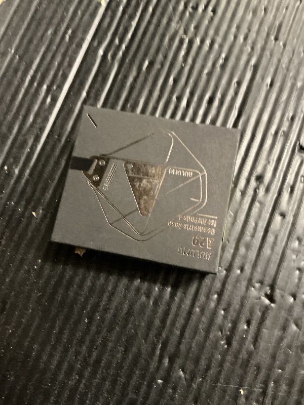 Photo 1 of Aulumu A29 Geometric AirPods 4 Case with Lock | Protective Cover with Nylon Buckle | Alloy Armour | Compatible with Apple AirPods 4th (2024) - Translucent White