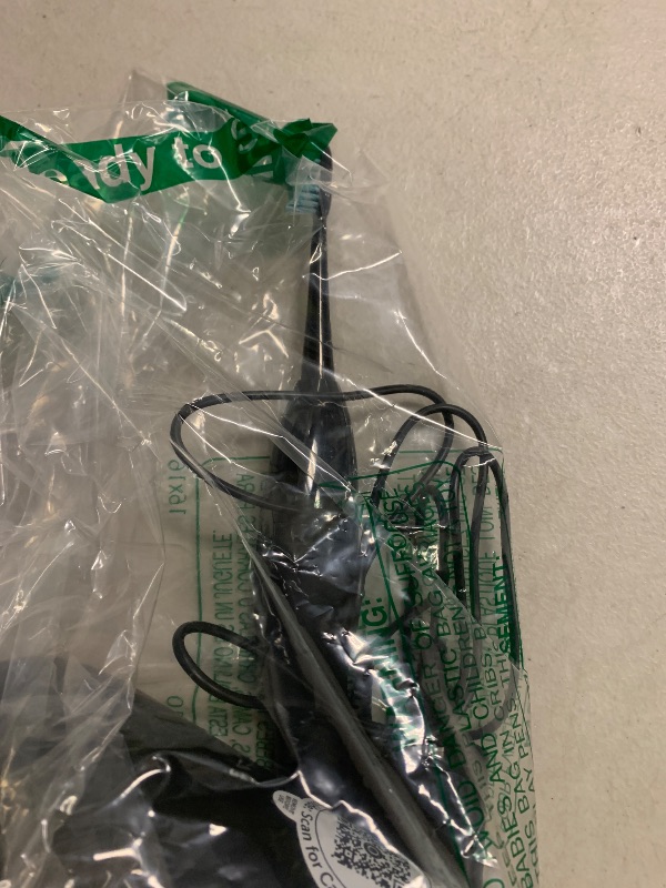 Photo 1 of Tao Clean UV Sanitizing Sonic Toothbrush and Cleaning Station, Electric Toothbrush, Dual Speed Setting, Black