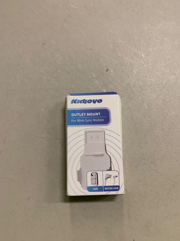 Photo 1 of 256GB Blink USB Flash Drive & Wall Mount for Blink Sync Module 2 with Short Cable – Declutter, Save Space, and Effortlessly Enhance Security (1 Pack)