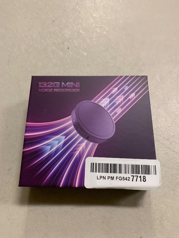 Photo 1 of 132G (9800 Hour) Voice Activated Recorder - Elasound Voice Recorder with AI-Intelligent Triple Noise Reduction, Portable Audio Recorder for Work, Lectures, Meetings, 100H Continuous Recording Device