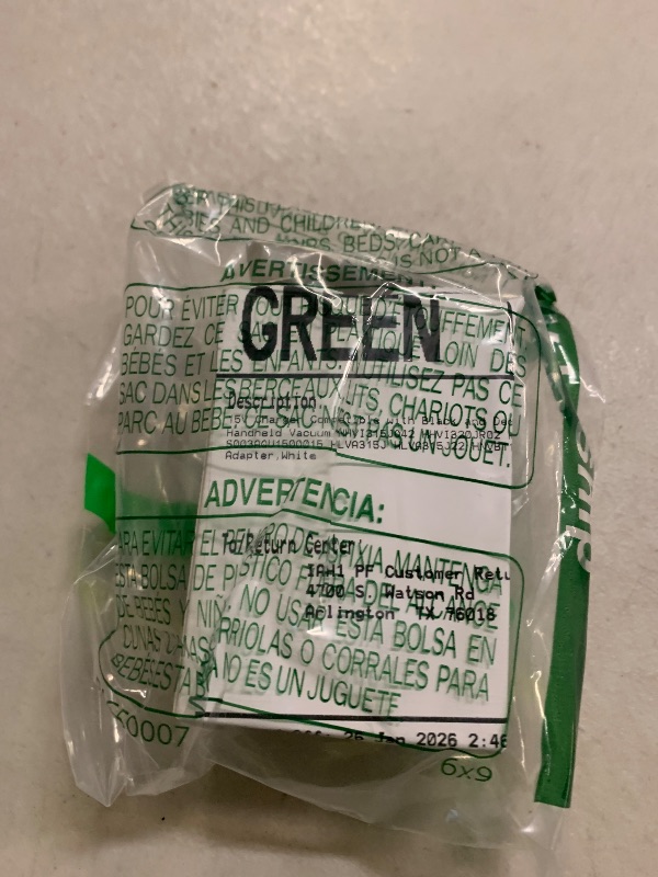 Photo 1 of 15V Charger Compatible with Black and Decker Dustbuster Handheld Vacuum HHVI315JO42 HHVI320JR02 HLVA320JS10 90627870 S003AQU1500015 HLVA315J HLVA315J22 HNVB115J10 Power Adapter,White