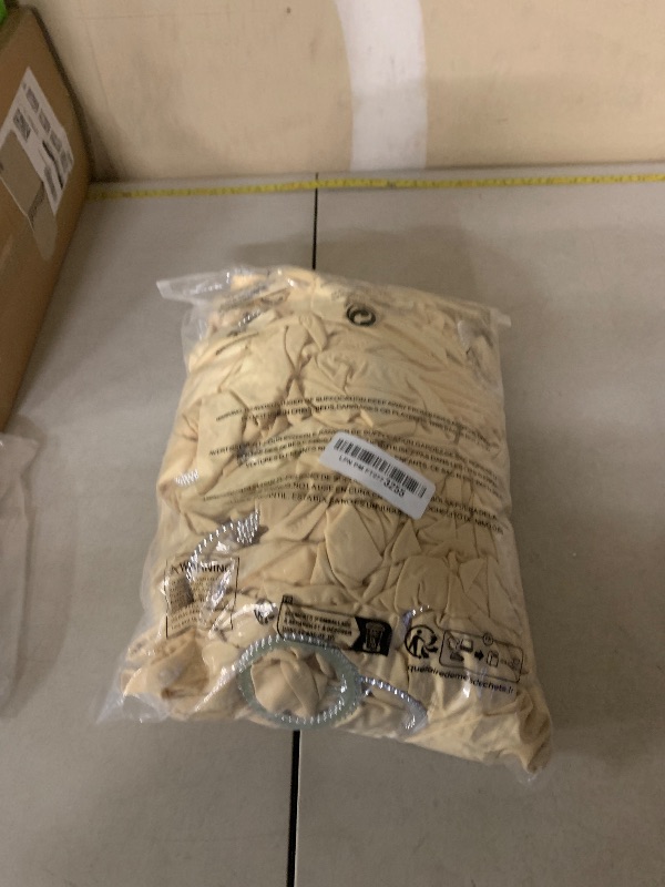 Photo 1 of 100PCS Wedding Chair Decorations Stretch Chair Bows and Sashes for Party Ceremony Reception Banquet Spandex Chair Covers slipcovers (100, Champagne)