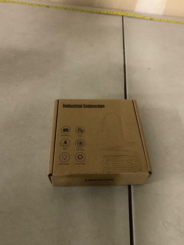 Photo 1 of [Dual-Lens] Endoscope Camera with Light, 1920P HD Borescope with 8+1 Adjustable LED Lights, IP67 Waterproof 16.5FT Semi-Rigid Snake Cord Inspection Camera for iPhone, iPad and Android Phone (Type C)