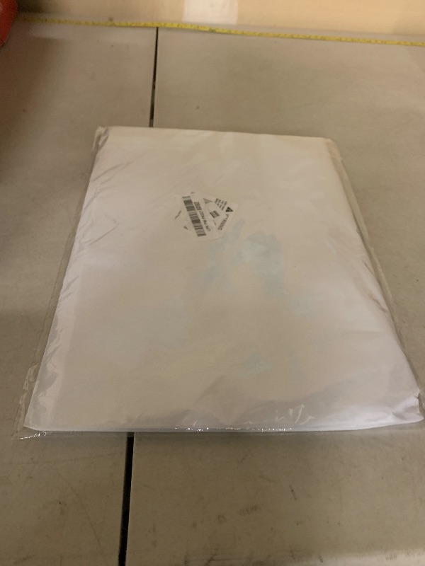 Photo 1 of 100 Sheets White Tissue Paper Artdly 14 x 20 Inches Recyclable White Wrapping Paper Bulk for Weddings Birthday DIY Project Festival Wrapping Crafts Decor