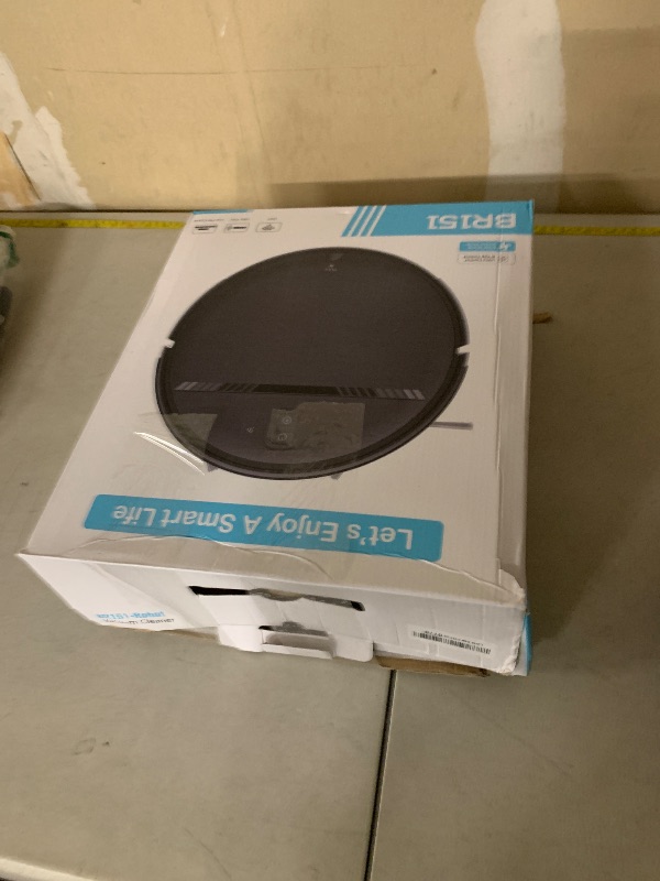 Photo 1 of XIEBro Life Robot Vacuum and Mop Combo, Cleaner Self Vacuum Robot 2 in 1 with WiFi/App/Voice, Schedule, Water Tank and Dustbin, Self-Charging, Slim, Ideal for Hard Floor, Pet Hair, Carpet