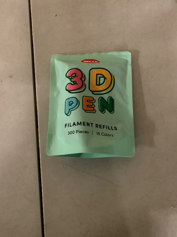 Photo 1 of 300 x ORKAN 3D Pen Filament Refills | Only Compatible with The 3Doodler Start+ | 15 Jungle Colors | 6" x 2.5mm PCL Eco-Filament Strands | Safe for Kids | Only for 3Doodler Start+ 3D Pen