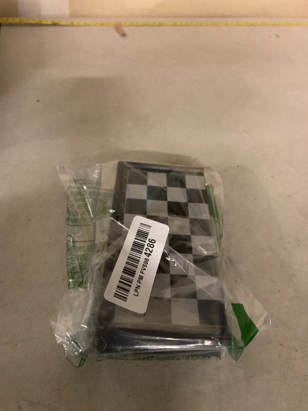 Photo 1 of Travel Chess Set Magnetic Portable Folding Board - Small Mini Pocket Chess Set (X-Small / 5.9 Inch)