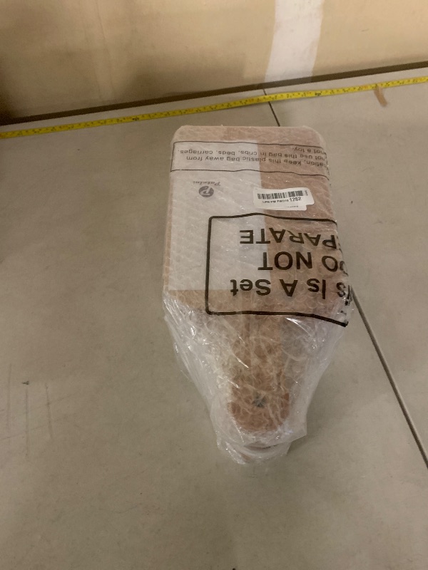 Photo 1 of Patelai 12 Packs Wooden Cutting Board Set with Handles Large Kitchen Serving Plain Chopping Board Bulk Gifts for Mom for Vegetables Meat Pizza Cheese Fruit Bread(Walnut,15 x 7 Inch)