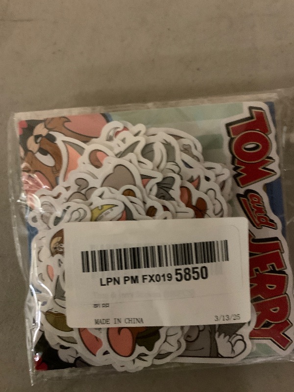 Photo 1 of 100PCS Stickers-Officially Licensed, Waterproof Durable Vinyl Decals for Kids Crafts, Laptops, Scrapbooking (Classic Cartoon Design)