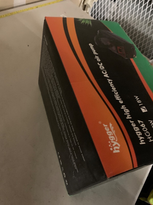 Photo 1 of hygger Rechargeable Aquarium Pond Air Pump, Powerful Quiet Commercial Tank Air Pump with Hose Air Stone Check Valve Adjustable Flow 6-outlets Diverter Valve for Fishing Yacht/Power Outages/Hydroponic