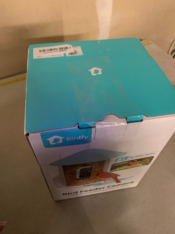 Photo 1 of NETVUE by Birdfy Smart Bird Feeder with 2K HD AI Camera Solar Powered, Wireless Wildbird Watching, Live Stream&Color Night Vision, Auto-Capture & Notify, Free Cloud Storage(AI by Subscription)