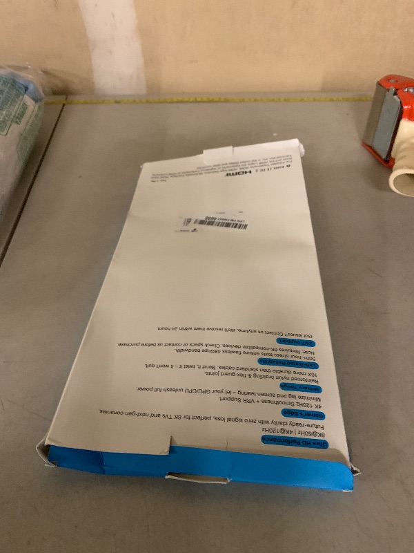 Photo 1 of 10K 8K HDMI 2.1 Cable 2-Pack 6.6FT, Highwings Certified 48Gbps Ultra High Speed Slim HDMI Cord,Support 4K@120Hz 8K@60Hz, HDCP 2.2&2.3, Dynamic HDR,eARC,DTS:X, Compatible with Roku TV/HDTV/PS5/Blu-ray