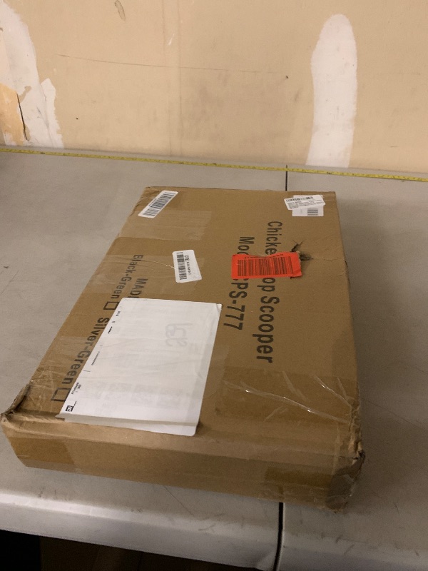 Photo 1 of 12inch Large Chicken Poop Scooper?2 Widths of Slots Litter Sifting Shovel ?23 to 66"??Chicken Coop Litter Scoop with Stainless Steel Handle, 4 in 1 Multifunctional Heavy Duty Chicken Coop Accessories