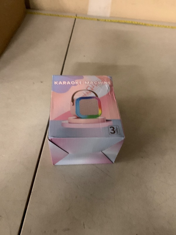 Photo 1 of ?2026 Newest? Mini Karaoke Machine for Kids Girls & Boys - Portable Bluetooth Speaker with 2 Wireless Microphones - Kids Birthday Gifts for Ages 4-10 - Kids' Instrument Accessories - Blue