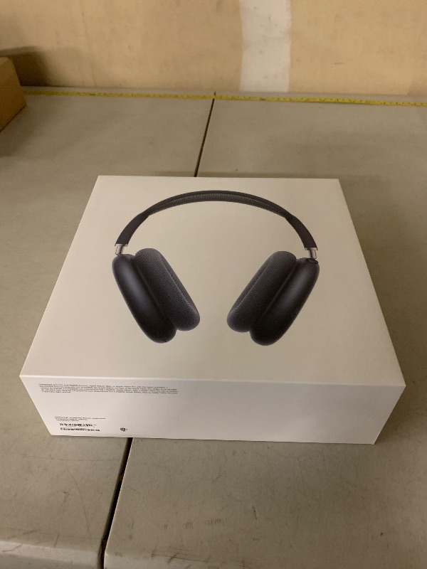 Photo 1 of Apple AirPods Max Wireless Over-Ear Headphones, Pro-Level Active Noise Cancellation, Transparency Mode, Personalized Spatial Audio, USB-C Charging, Bluetooth Headphones for iPhone - Midnight