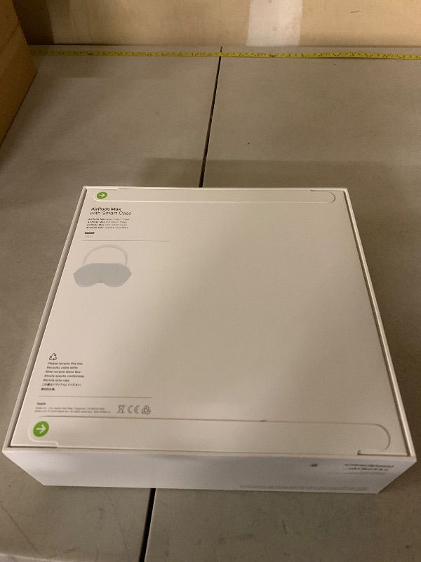 Photo 1 of Apple AirPods Max Wireless Over-Ear Headphones, Pro-Level Active Noise Cancellation, Transparency Mode, Personalized Spatial Audio, USB-C Charging, Bluetooth Headphones for iPhone - Midnight