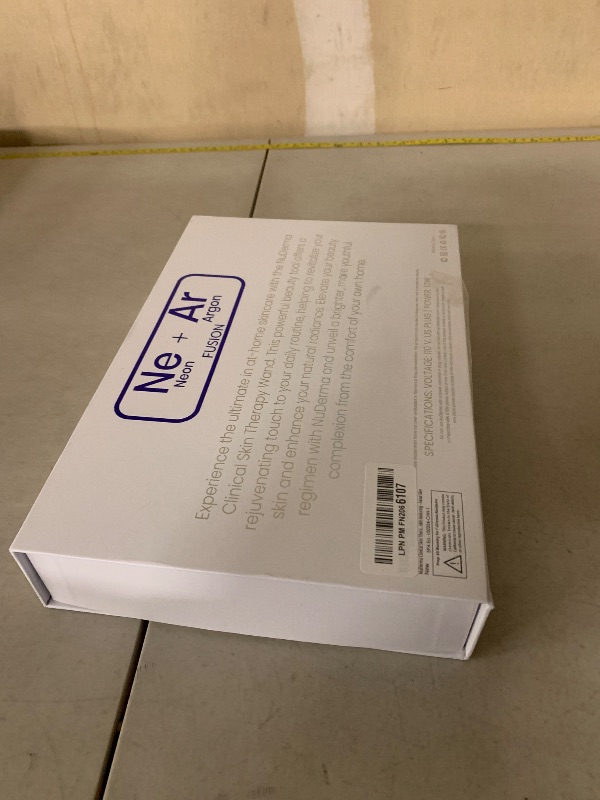 Photo 1 of Pure Daily Care NuDerma Clinical Portable Skin Therapy Wand, Machine with 6 Fusion Neon + Argon Wands – Anti Aging - Clarifying - Skin Tightening & Radiance - Wrinkle Reducing