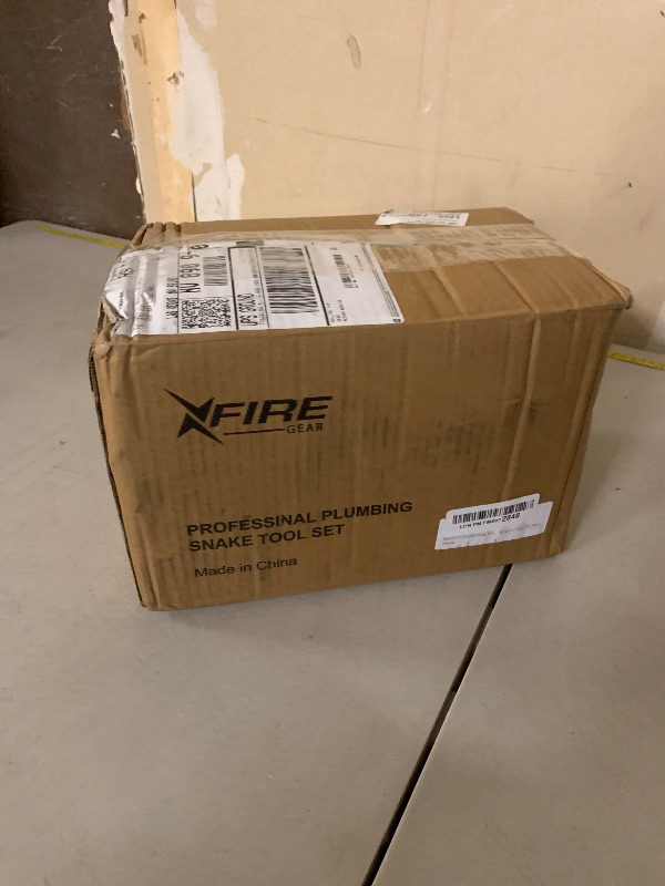 Photo 1 of ?New?50 FT Double Mode Drain Snake Tools, 11-in-1 Drain Auger for Sink and Drain Unblocking, Plumbing Snake for Kitchen, Bathrom and Shower Sink, Snake for Real DYIs (Red)