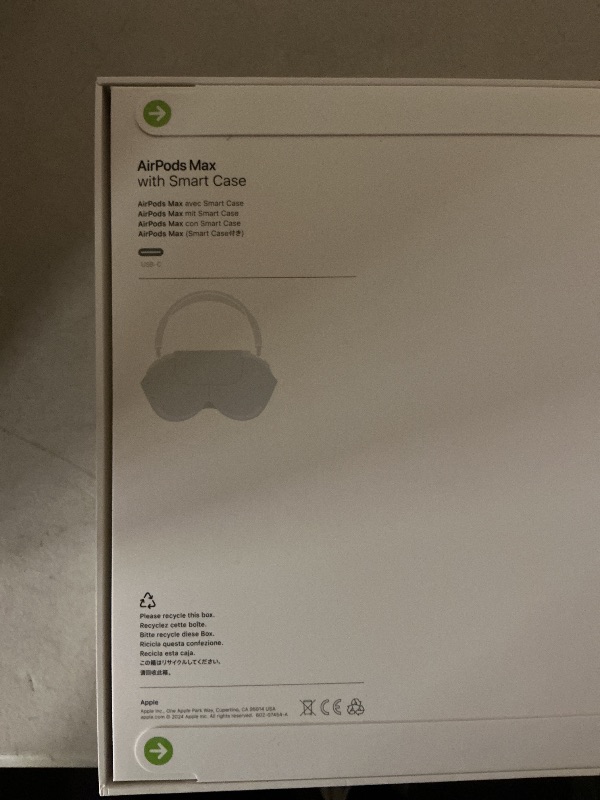 Photo 1 of Apple AirPods Max Wireless Over-Ear Headphones, Pro-Level Active Noise Cancellation, Transparency Mode, Personalized Spatial Audio, USB-C Charging, Bluetooth Headphones for iPhone - Blue