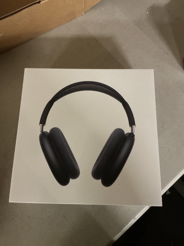 Photo 1 of Apple AirPods Max Wireless Over-Ear Headphones, Pro-Level Active Noise Cancellation, Transparency Mode, Personalized Spatial Audio, USB-C Charging, Bluetooth Headphones for iPhone - Midnight