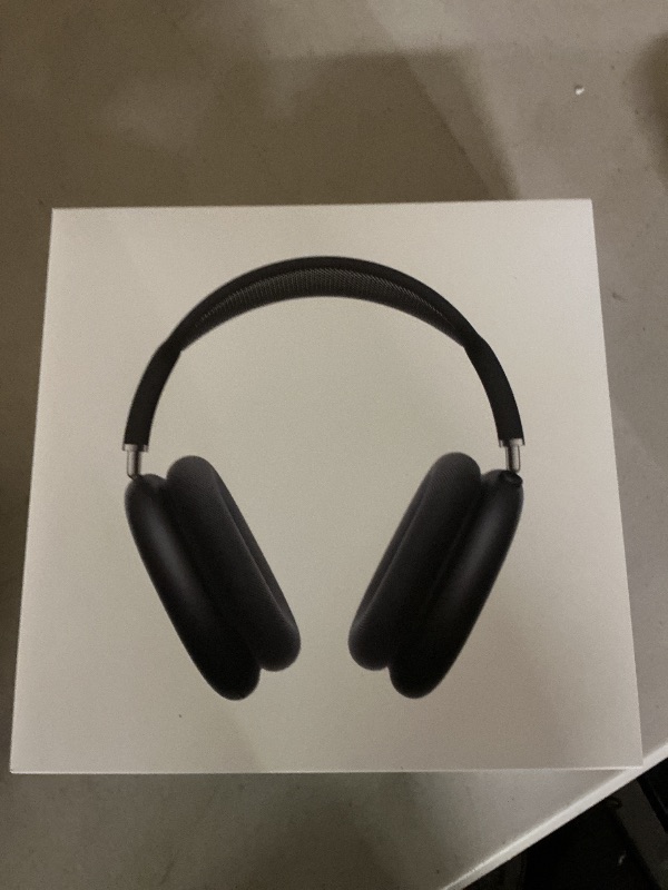 Photo 1 of Apple AirPods Max Wireless Over-Ear Headphones, Pro-Level Active Noise Cancellation, Transparency Mode, Personalized Spatial Audio, USB-C Charging, Bluetooth Headphones for iPhone - Midnight