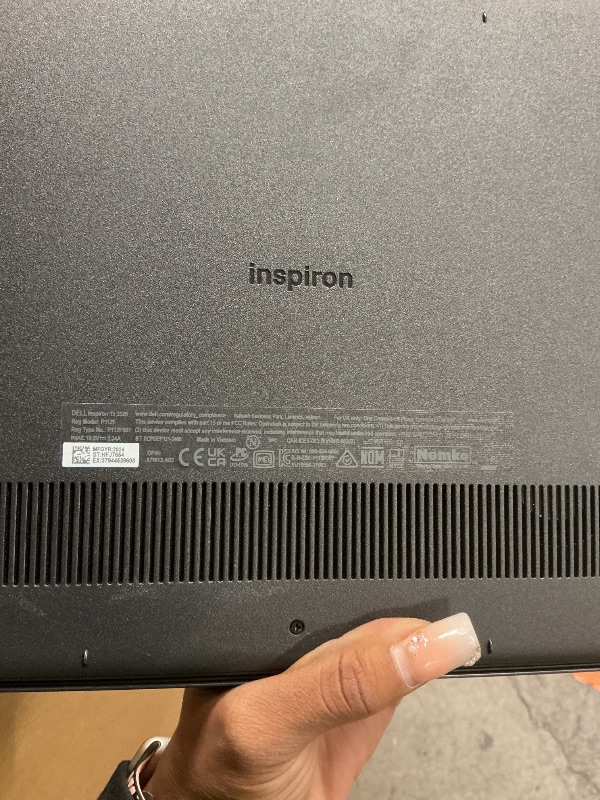 Photo 1 of DELL Inspiron 3520 15.6" Touchscreen i7 Laptop, 15.6" FHD Touchscreen, Intel Core i7-1255U, 32GB RAM, 1TB SSD, Numeric Keypad, Webcam, SD Card Reader, HDMI, Wi-Fi, Windows 11 Home, Black