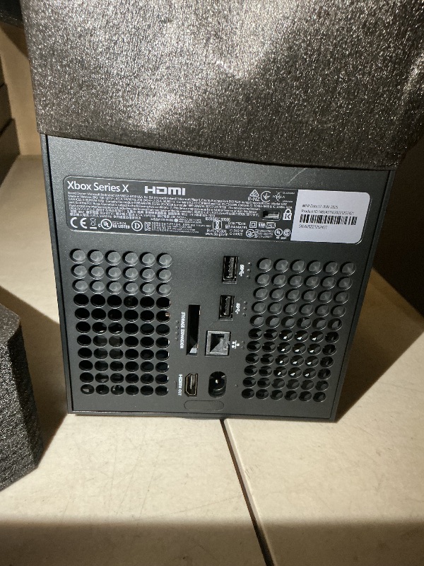 Photo 1 of Xbox Series X - Gaming Console - 1TB SSD - Includes Wireless Controller - 4K Gaming - 120FPS - Carbon Black