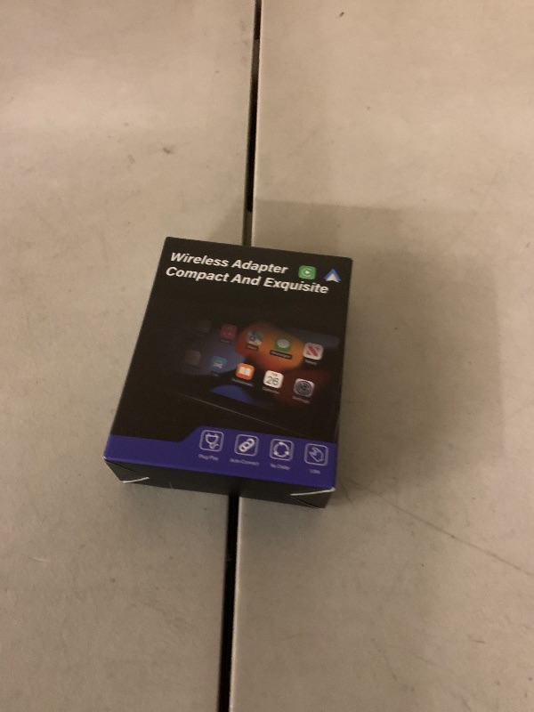 Photo 1 of 2026 Aimoon Mini Wireless CarPlay Adapter Upgrade Wired to Wireless for CarPlay & Android Auto Plug and Play Fast Auto-Reconnect Stable Control Zero Delay Car Play for iPhone iOS 10+ Android 11+