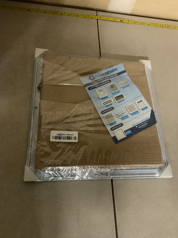 Photo 1 of 10x10 Inch (Duct Opening) Air Return Vent Cover Decorative – Premium Aluminum AC Vent Cover for Ceiling & Wall, Rustproof Grille, Ideal for Home HVAC Grille, Durable & Easy to Install by ACLAMINAIRE