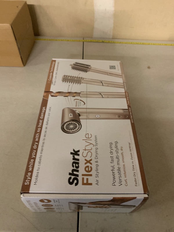 Photo 1 of Shark HD430 FlexStyle Air Styling & Drying System, Powerful Hair Dryer Brush & Multi-Styler with Auto-Wrap Curlers, Paddle Brush, Oval Brush, Concentrator Attachment, Stone