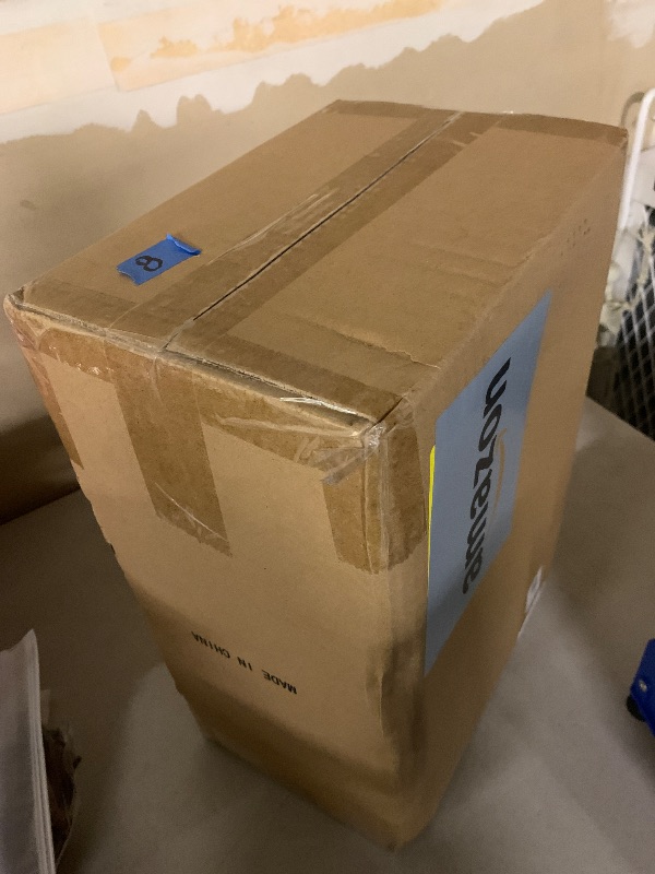 Photo 1 of 4 Tier Storage Bins with Lids, 23QT Stackable Closet Organizers and Storage with Wheels, Collapsible Storage Boxes, Foldable Plastic Storage Containers for Home,Office, Dorm Room-White