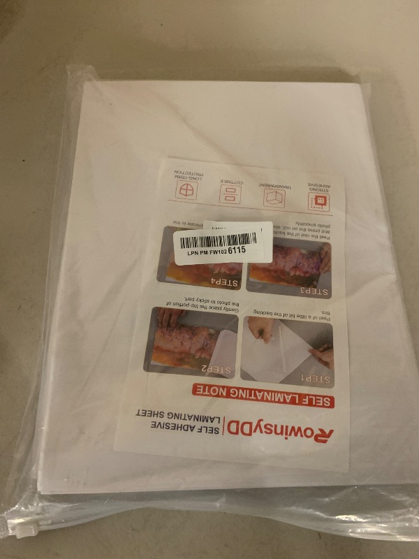 Photo 1 of 140 PCS Self-Adhesive Laminating Sheets, 9 x 12 Inches Self Adhesive Contact Paper, No Heat No Machine Needed Self Sealing Laminate Sheets